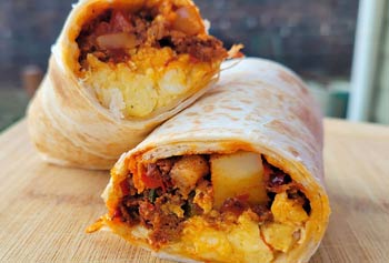 Breakfast burrito